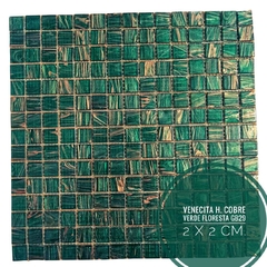 Venecitas Edic. Limitada Verde Floresta H. de Cobre 2 x 2 cm - GB29