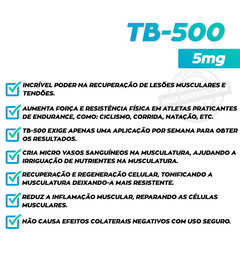 TB-500 5mg + Diluente - comprar online