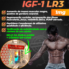 IGF-1 LR3 1mg + Diluente na internet