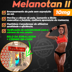 Melanotan 2 - 10mg + Diluente na internet