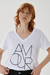 REMERA AMOUR ESCOTE V - comprar online