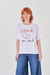 REMERA LOVE - comprar online