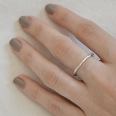 Anillo Irregular Plata 925