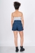 343 Short Mom Fit Azul - tienda online