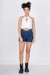 343 Short Mom Fit Azul - comprar online