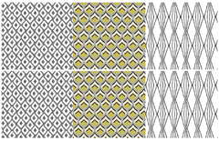Combo Almohadones Drops mustard: 3 diseños distintos para almohadones! - comprar online