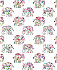 Elephants Pink