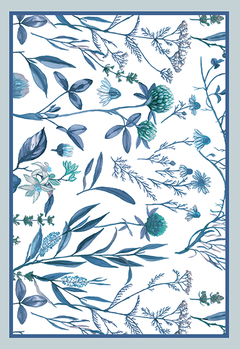 Set 4 diseños Wildflower blues para individuales!