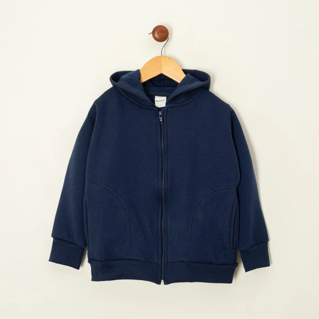 Campera friza azul marino Comprar en Toobys