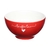 Bowl Redondo De Porcelana Lamour Vermelho 440ml Hauskraft