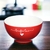 Bowl Redondo De Porcelana Lamour Vermelho 440ml Hauskraft - comprar online