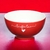 Bowl Redondo De Porcelana Lamour Vermelho 440ml Hauskraft - EUQUEROUM