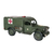 Miniatura Colecionável Carro Ambulância Dodge WC Militar 1954 Retrô Verito