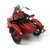 Miniatura Colecionável Moto Com Sidecar UHL 1937 Red Verito na internet