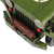 Imagem do Miniatura Colecionável Carro Jeep Militar Verde Arm 31cm Retrô Verito