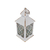 Conjunto Com 2 Lanternas Marroquinas Decorativas LED Brancas Envelhecida 27cm Verito - loja online