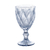 Conjunto Com 6 Taças Para Água Diamond Azul Metalizado 325ml Lyor - comprar online