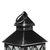 Conjunto Com 2 Lanternas Marroquinas Decorativas LED Pretas Envelhecida 27cm Verito - loja online