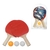 Conjunto Para Ping Pong Com 2 Raquetes E 3 Bolinhas Western na internet