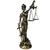 Estátua Deusa Têmis 23cm Dama Da Justiça Símbolo Do Direito
