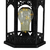 Lanterna Marroquina Prateada Decorativa Com Lâmpada LED 27cm We Make - loja online