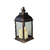 Lanterna Marroquina Decorativa Com 3 Velas LED Preta Com Detalhes Dourado Envelhecido 58cm - comprar online