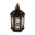 Lanterna Marroquina LED Decorativa 35cm Vazado Preto Envelhecido Verito na internet