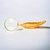 Lupa Decorativa Pena Dourada 30cm Mart - comprar online