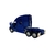 Miniatura Colecionável Caminhão Kenworth T700 Azul 1/68 Kinsmart - EUQUEROUM