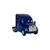 Miniatura Colecionável Caminhão Kenworth T700 Azul 1/68 Kinsmart