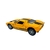 Miniatura Colecionável Ford GT 2006 Amarelo 1/36 Kinsmart na internet