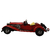 Miniatura Colecionável Carro 500k 1936 Vermelha Verito - EUQUEROUM