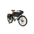 Miniatura Colecionável Bicicleta Verde E Preta Verito - comprar online