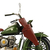 Miniatura Colecionável Moto Retrô Verde Militar Arm 1807 - loja online