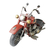 Miniatura Colecionável Moto Red Fire 1208 Verito