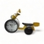 Relógio De Mesa Moto Artesanal Old Amarela Verito - comprar online