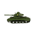Miniatura Colecionável Carro Tanque De Guerra Verde Militar 28cm Retrô Verito - loja online