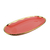 Travessa Oval Rosa e Gold 30,5 x 16cm We Make - comprar online