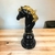 Troféu Xadrez Estatueta Chess Cavalo Preto Luxo 25CM Verito - EUQUEROUM