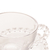 Xícara Para Café Com Pires de Cristal de Chumbo Coração 80ml Lyor - comprar online