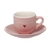 Xícaras Para Café Com Pires De Porcelana Lamour Rosa 90ml 6 Peças Hauskraft - loja online