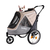 Carrito Ibiyaya Happy Pet Trailer 2.0 Cochecito Paseo Mascotas