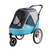 Carrito Ibiyaya Happy Pet Trailer 2.0 Cochecito Paseo Mascotas 30 kg