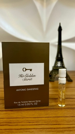 Her Golden Secret Antonio Banderas EDT - Amostra - 1,5ml