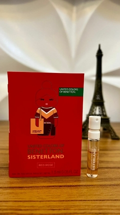 Red Rose Sisterland United Colors of Benetton - Amostra - 1,5ml