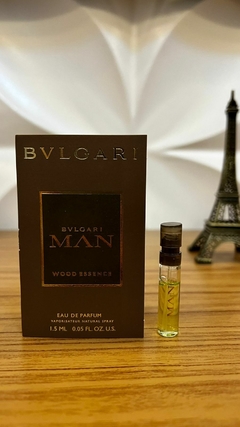 Bvlgari Man Wood Essence - Amostra - Original 1,5ml