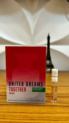 United Dreams Together For Men Benetton EDT- Amostra - 1,5ml