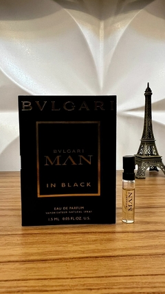 Bvlgari Man in Black EDP - Amostra - 1,5ml