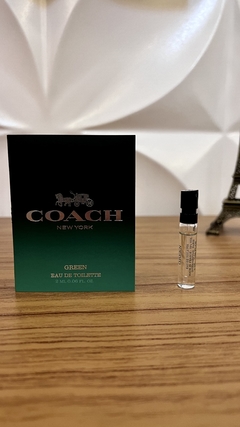 Coach Green edt Amostra Original 2ml