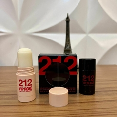 212 vip rose + 212 vip black Perfume sólido Bastão 6g+6g